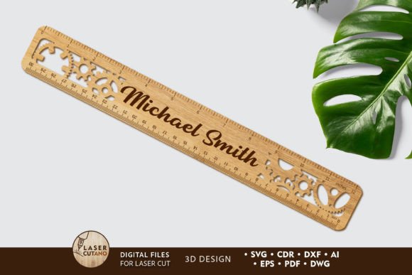A Designer's Review of the Custom Ruler One-Layered Cut File