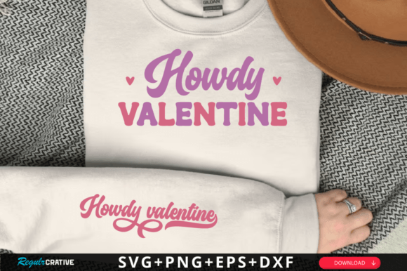 A Designer's Take on the Howdy Valentine Sleeve SVG
