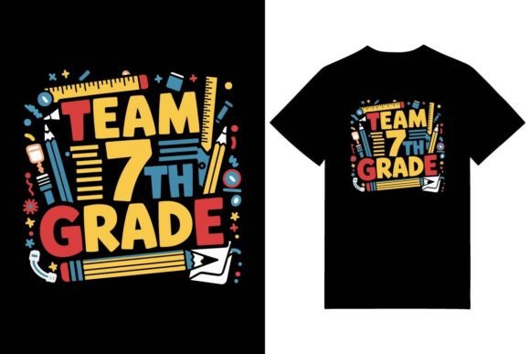 A Fun Design for Celebrating 7th Grade Moments
