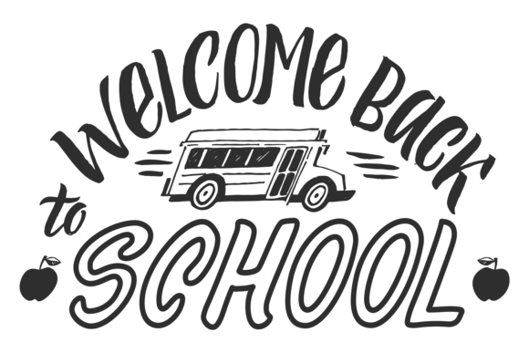 A Hand Drawn Welcome to School Emblem Review