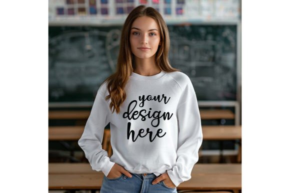 A Practical Review of the Teacher Sweatshirt Mockup for Embroidery