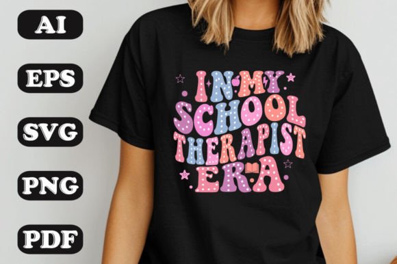 Evaluating the 'In My School Therapist Era' Embroidery Design