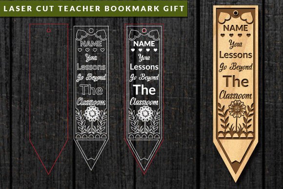 Evaluating the Laser Cut Teacher Bookmark SVG for Embroidery Projects