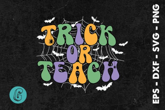 Halloween Teacher Trick or Teach Embroidery Design Review