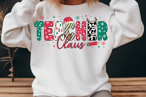 Teacher Claus: A Designer's Take on This Festive Retro Embroidery